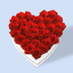 Red Roses In Heart Shaped Marbled Box 3 02 (27)