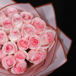 Pink Roses with Patchi 250 grams 4 02