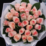 30 Pink Rose Bouquet with Patchi 3 03
