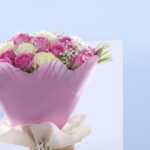 White and Pink Rose Bouquet 2 2 (32)