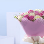 White and Pink Rose Bouquet 3 3 (33)