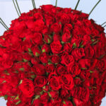 Emirati Women's Day Beautiful Red Flower Arrangement 2 3 (61)