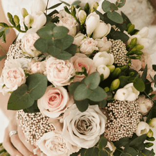 Exotic Bridal Bouquet Zoom In