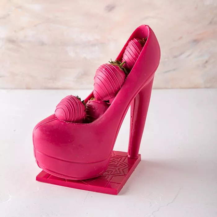 chocolate heel and strawberries by njd jpg
