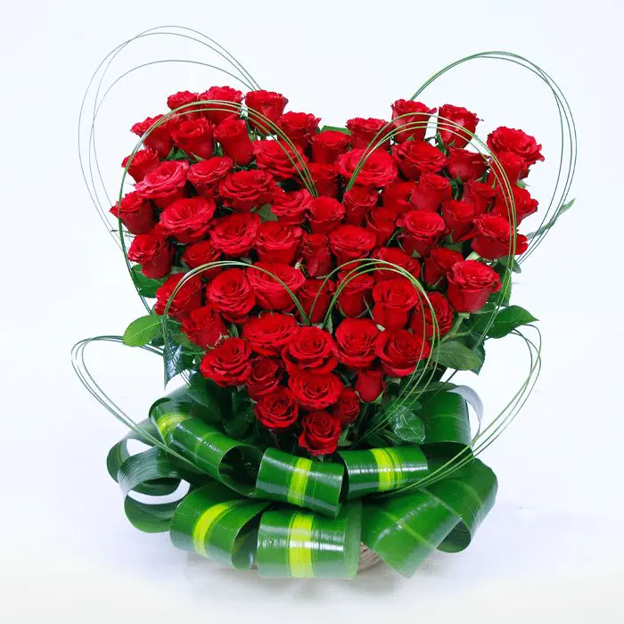 loving heart bouquet
