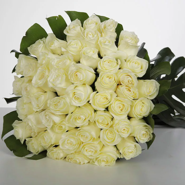 milky white rose bouquet 3 jpg