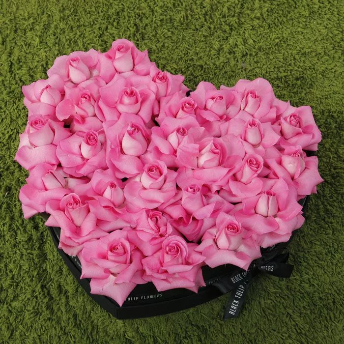 perfect pink roses in heart shaped box 1 jpg
