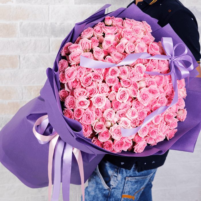 splendour pink hand bouquet 3 1 1