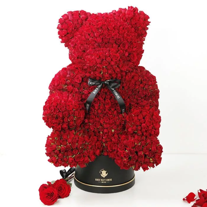 teddy bear inspired spray roses 2 jpg