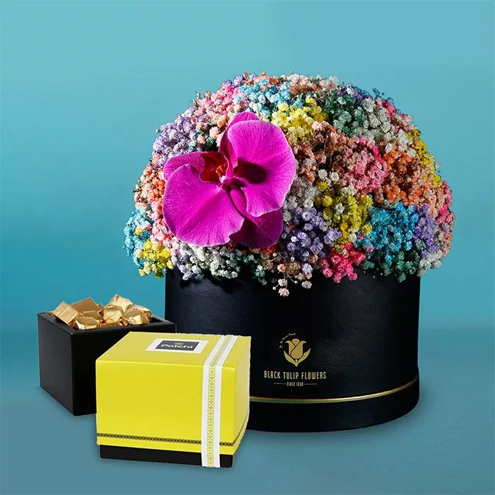 vibrant flower box with patchi combo jpg