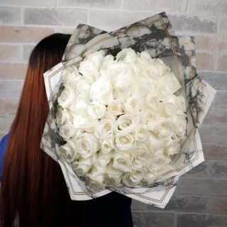 Whitening Rose Bouquet