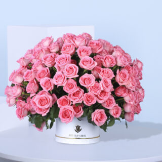 Dazzling Roses In A Box