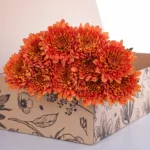 Chrysanthemum Spray Euro - Orange