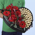 Chocolate Box with Red Flowers 3 3 (42)