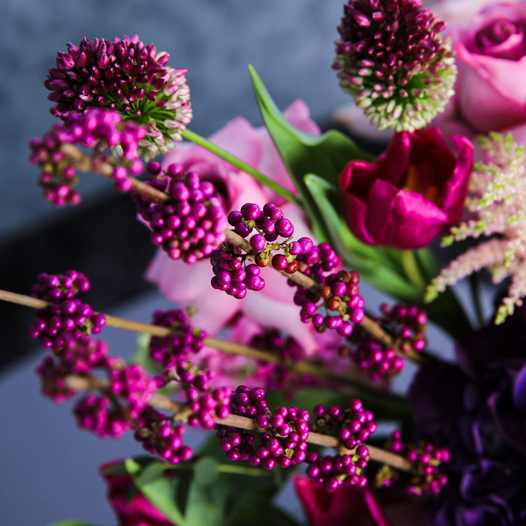 Sweet Superior flower box by Black Tulip Flowers.