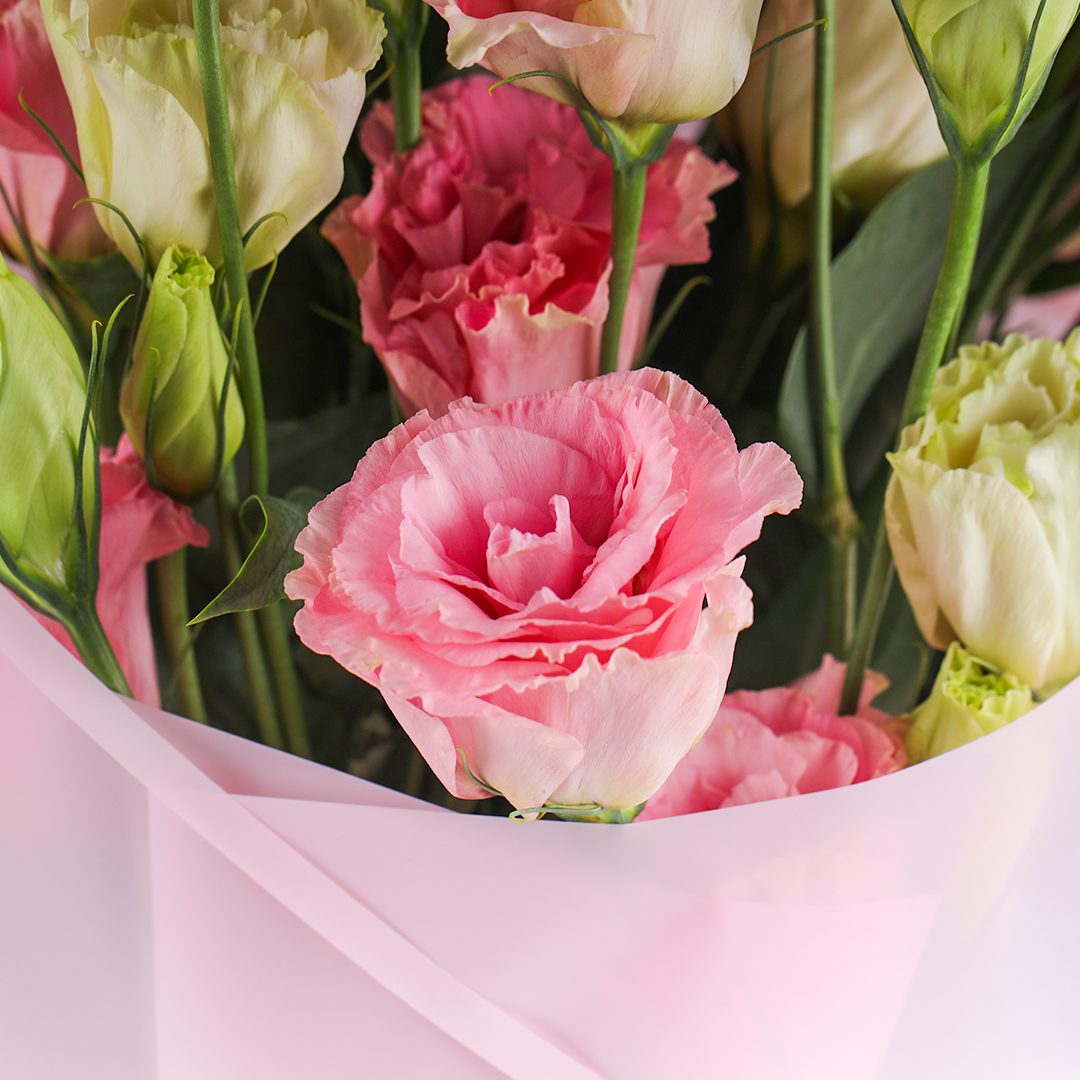 Lisianthus Pink Bouquet 5