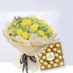 Eid Mubarak Bouquet with Ferrero Rocher