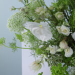 Pastel Green Floral Vase (2)