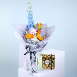 The Elegant Bouquet - Rakhi