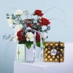 The Retro Vase Arrangement - Rakhi 1 The Retro Vase Arrangement (1)