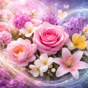 representation of flowers and fragrance