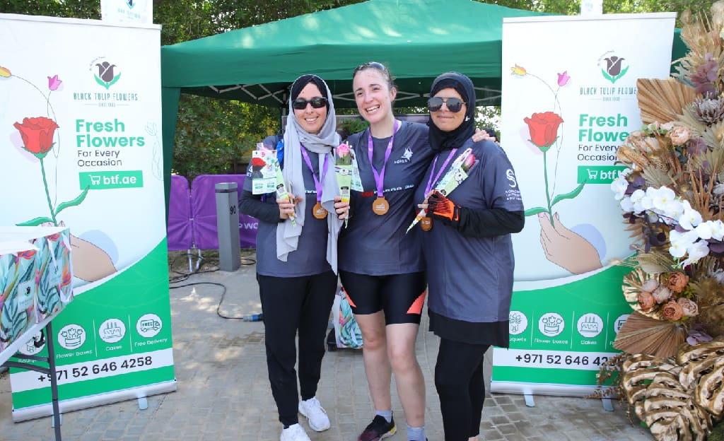 Black Tulip Flowers partners with the DP World Women's Cycling Challenge to Award the Winners 4 Images of blog Post 06