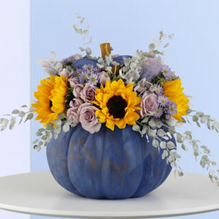 Sunny Sunflower Pumpkin Surprise