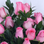 Pretty Pink 36 Rose Bouquet 2 05 - Pretty Pink Rose Bouquet