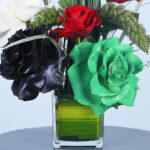Roses in Glass Vase 3 03