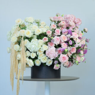 Shades of Purple Flower Box