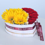 sunflowers-roses-ferrero-heart-box-white
