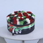 uae-flag-coloured-roses-black-box-tied-ribbons