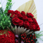 Luxurious Red & White Basket 3 03