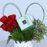 ChocoBloom Love Box - Red on Green 4 03