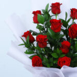 Romantic 12 Red Roses Bouquet 3 03