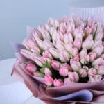 Soft Blush Tulip Bouquet 4 04 35