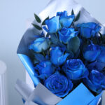 Mystic Blue Rose Bouquet 3 04 53