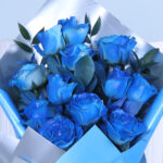 Mystic Blue Rose Bouquet 4 05 26