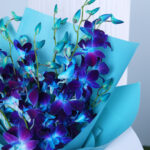 Luxury Blue Orchid Bouquet 4 02