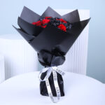 Mystic Black Rose Bouquet 2 02 44