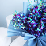 Exotic Blue Orchid Bouquet 4 02