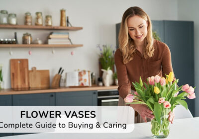 Flower Vases - A Complete Guide to Buying and Caring 1 Discover the ultimate guide to buying and caring for flower vases. Learn tips for choosing the best vases for tulips, roses, and more, plus care tips.