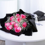 Classic Pink Rose Bouquet 3 02