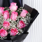 Classic Pink Rose Bouquet 4 04