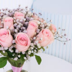 Pink Roses in Vase 5 2