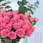 Pink Spray Rose in Vase (20 stems) 5 2