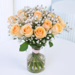Peach Roses in Vase 1 peach-rose-vase