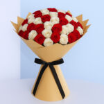 Red and White Roses Bouquet 1 red-white-rose-bouquet