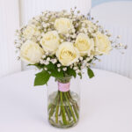 Classic White Roses in Vase 1 white-rose-vase