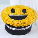 Big Smile Yellow Rose Arrangement 2 02